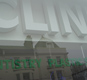 Clinic Nine, Built up acrylic letters give a clean dimension to any sign.